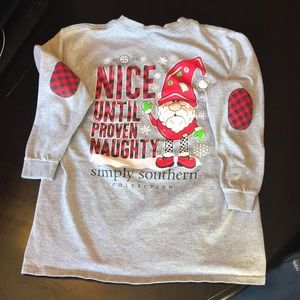 Simply Southern t-shirt, Youth Medium